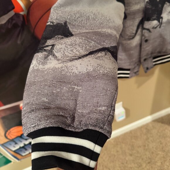 Compton Cowboys x Forever 21 Men’s Varsity Jacket – Large – Western Horseback Gr - Picture 7 of 16